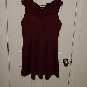 Maroon dress
